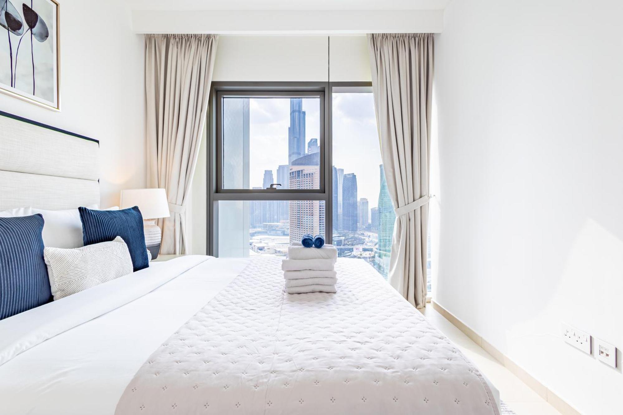 Appartement Premium 3br L Office With Burj Khalifa & Fountain Views Dubai